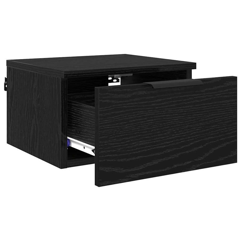 Casa si Gradina - Mobilier - Comode si corpuri - Noptiere - Noptiera stejar negru 34 x 30 x 20 cm Lemn compozit - Infinity.ro
