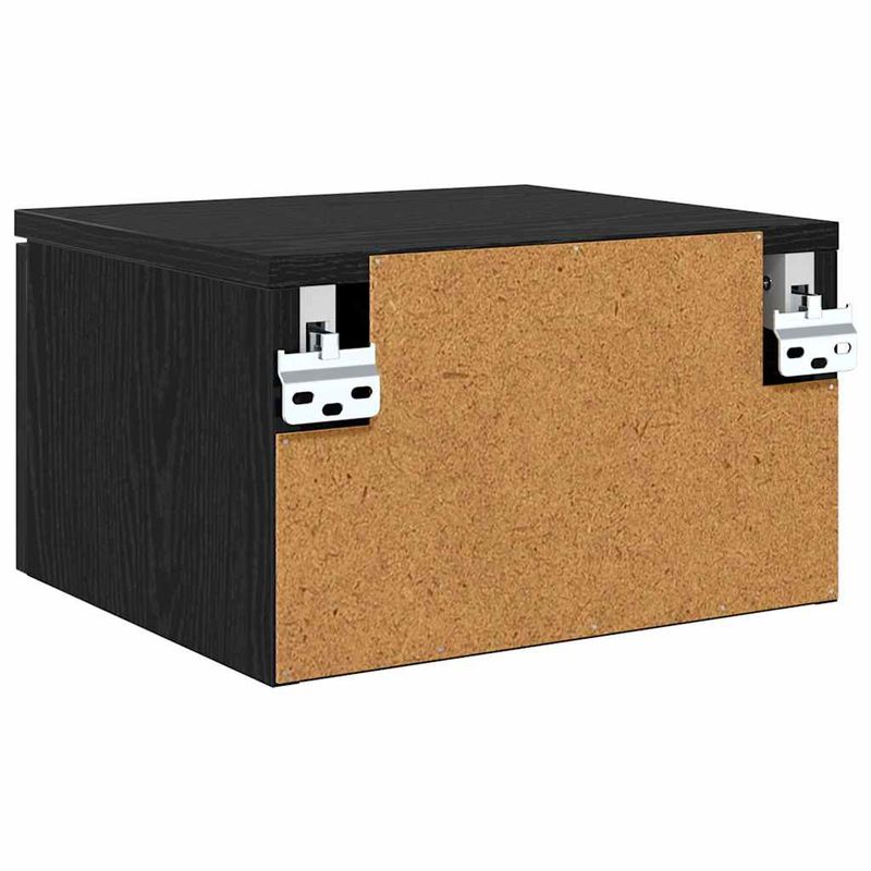 Casa si Gradina - Mobilier - Comode si corpuri - Noptiere - Noptiera stejar negru 34 x 30 x 20 cm Lemn compozit - Infinity.ro