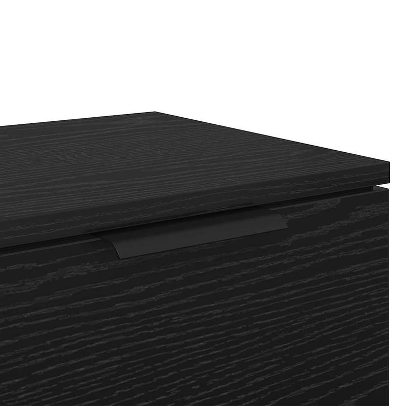 Casa si Gradina - Mobilier - Comode si corpuri - Noptiere - Noptiera stejar negru 34 x 30 x 20 cm Lemn compozit - Infinity.ro