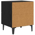 Casa si Gradina - Mobilier - Comode si corpuri - Noptiere - Noptiera Stejar negru 40 x 35 x 47.5 cm Lemn compozit - Infinity.ro