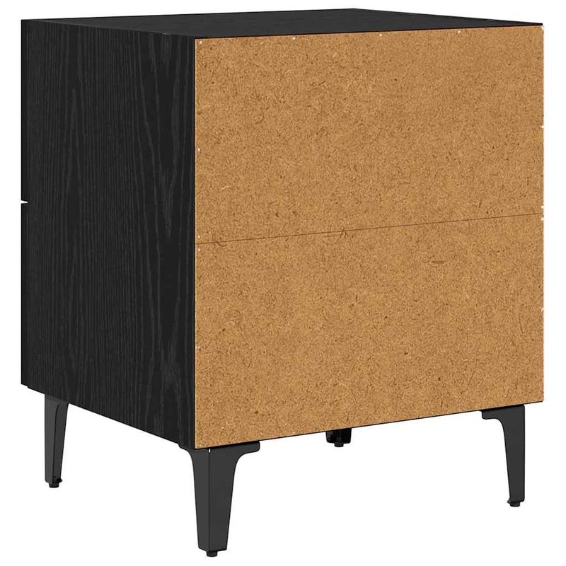Casa si Gradina - Mobilier - Comode si corpuri - Noptiere - Noptiera Stejar negru 40 x 35 x 47.5 cm Lemn compozit - Infinity.ro