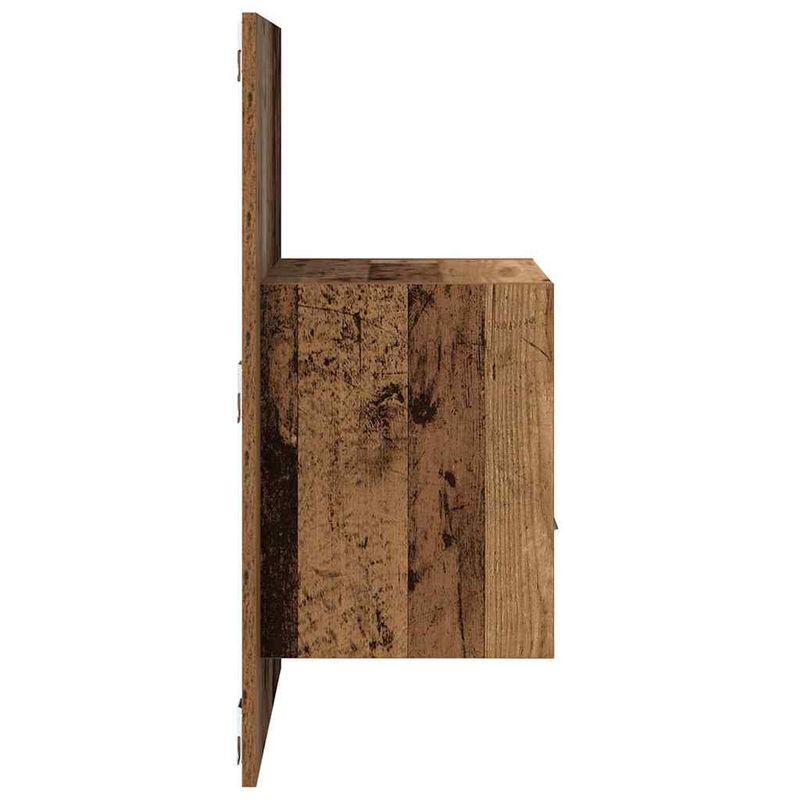 Casa si Gradina - Mobilier - Comode si corpuri - Noptiere - Noptiera 2 pcs Lemn vechi 48.5 x 32.5 x 80 cm Lemn compozit - Infinity.ro