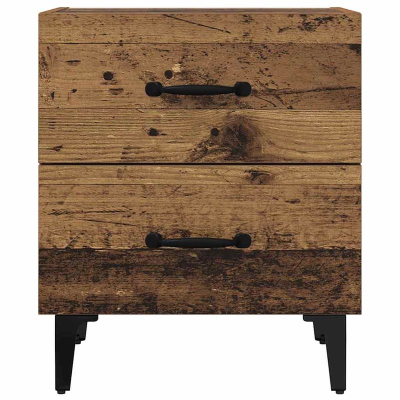Casa si Gradina - Mobilier - Comode si corpuri - Noptiere - Noptiera 2 pcs Lemn vechi 40 x 35 x 47.5 cm Lemn compozit - Infinity.ro