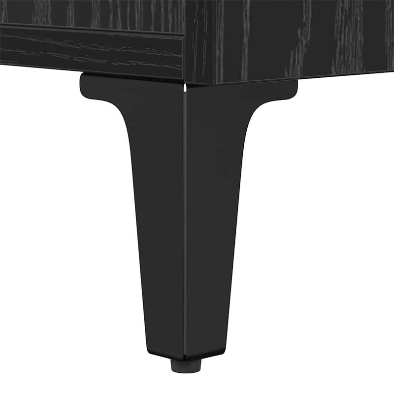 Casa si Gradina - Mobilier - Comode si corpuri - Noptiere - Noptiera Stejar negru 40 x 35 x 47.5 cm Lemn compozit - Infinity.ro