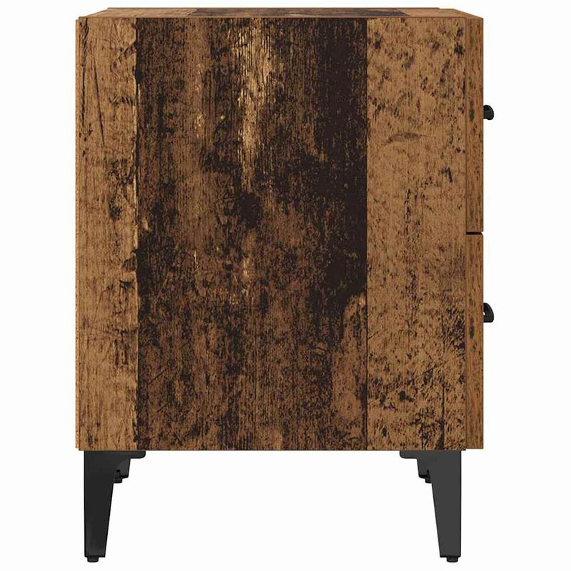 Casa si Gradina - Mobilier - Comode si corpuri - Noptiere - Noptiera 2 pcs Lemn vechi 40 x 35 x 47.5 cm Lemn compozit - Infinity.ro