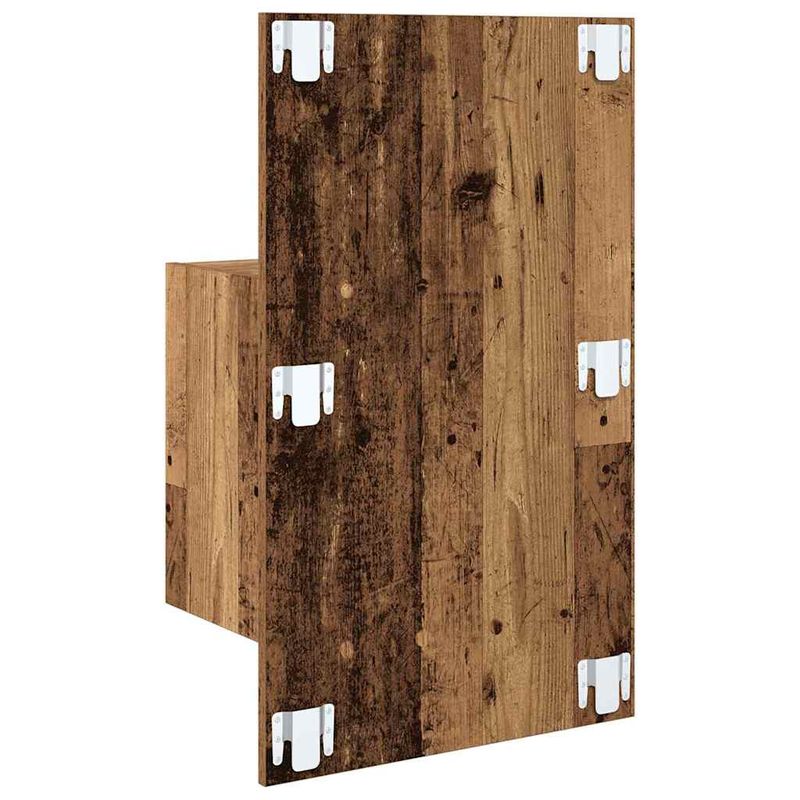 Casa si Gradina - Mobilier - Comode si corpuri - Noptiere - Noptiera 2 pcs Lemn vechi 48.5 x 32.5 x 80 cm Lemn compozit - Infinity.ro