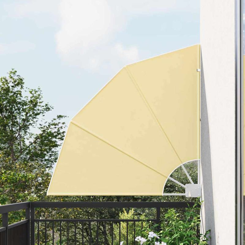 Casa si Gradina - Gradina si terasa - Umbrele si pavilioane - Umbrele - Panou de intimitate pentru balcon Nisipiu 115 x 115 cm tesatura - Infinity.ro