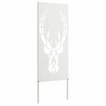 Casa si Gradina - Gradina si terasa - Decoratiuni exterior - Ornamente gradina - Panou decorativ pentru gradina Animal Print Alb 50 x 140 cm - Infinity.ro
