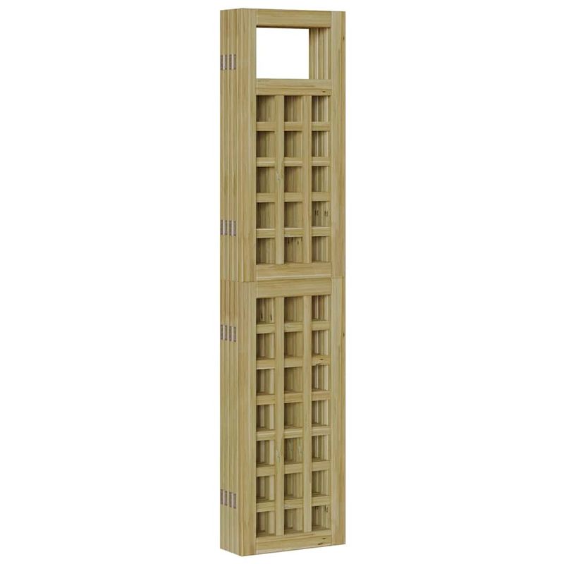 Casa si Gradina - Decoratiuni - Pereti despartitori si paravane - Panou decorativ pentru exterior 5 pcs Maro 200 x 180 cm - Infinity.ro