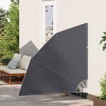 Casa si Gradina - Gradina si terasa - Umbrele si pavilioane - Umbrele - Panou de intimitate pentru balcon Negru 140 x 140 cm tesatura - Infinity.ro