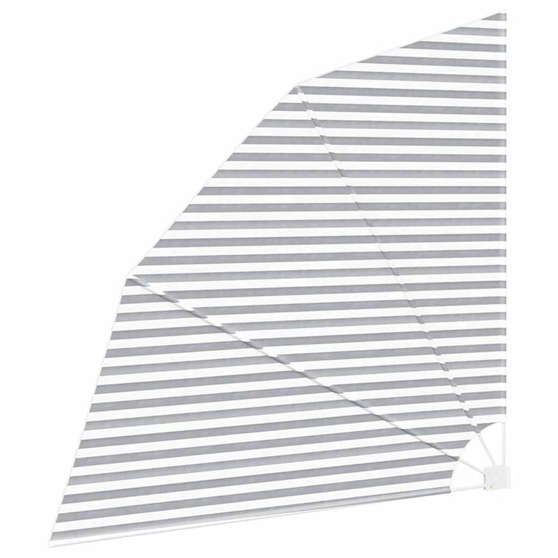 Casa si Gradina - Gradina si terasa - Umbrele si pavilioane - Umbrele - Panou de intimitate pentru balcon Antracit si alb 210 x 210 cm - Infinity.ro