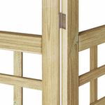 Casa si Gradina - Decoratiuni - Pereti despartitori si paravane - Panou decorativ pentru exterior 5 pcs Maro 200 x 180 cm - Infinity.ro