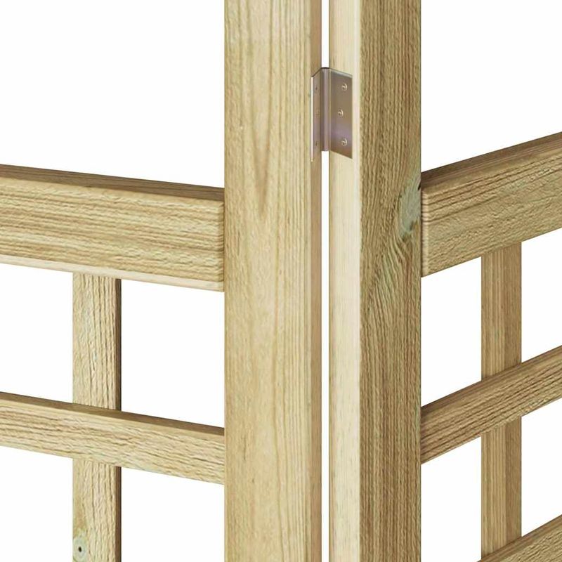 Casa si Gradina - Decoratiuni - Pereti despartitori si paravane - Panou decorativ pentru exterior 5 pcs Maro 200 x 180 cm - Infinity.ro