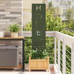 Casa si Gradina - Gradina si terasa - Decoratiuni exterior - Ornamente gradina - Panou decorativ pentru gradina Olivengrønn 32 x 140 cm - Infinity.ro