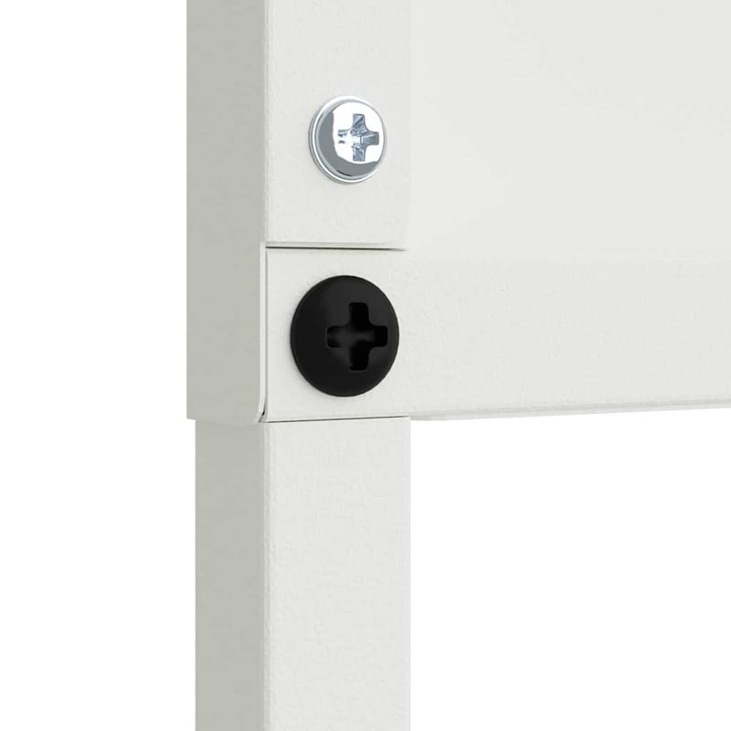 Casa si Gradina - Gradina si terasa - Decoratiuni exterior - Ornamente gradina - Panou decorativ pentru gradina Traforaj Alb 32 x 140 cm - Infinity.ro