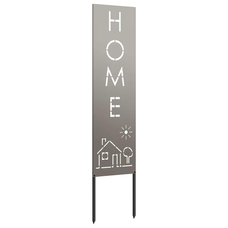 Casa si Gradina - Gradina si terasa - Decoratiuni exterior - Ornamente gradina - Panou decorativ pentru gradina Traforaj Ruginit 32 x 140 cm - Infinity.ro