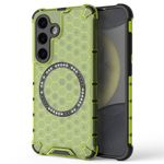 Laptop, Telefoane si Tablete - Telefoane mobile si accesorii - Accesorii Telefoane - Huse telefoane - Husa compatibil cu Samsung Galaxy A55 cu protectie spate si margini anti-soc; Verde – Model Fagure - Infinity.ro