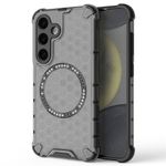 Laptop, Telefoane si Tablete - Telefoane mobile si accesorii - Accesorii Telefoane - Huse telefoane - Husa compatibil cu Samsung Galaxy S24 cu protectie spate si margini anti-soc; Fumuriu – Model Fagure - Infinity.ro