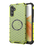 Laptop, Telefoane si Tablete - Telefoane mobile si accesorii - Accesorii Telefoane - Huse telefoane - Husa compatibil cu Samsung Galaxy A25 cu protectie spate si margini anti-soc; Verde – Model Fagure - Infinity.ro