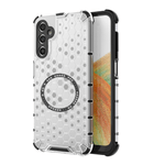 Laptop, Telefoane si Tablete - Telefoane mobile si accesorii - Accesorii Telefoane - Huse telefoane - Husa compatibil cu Samsung Galaxy A16 cu protectie spate si margini anti-soc; Transparent – Model Fagure - Infinity.ro