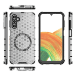 Laptop, Telefoane si Tablete - Telefoane mobile si accesorii - Accesorii Telefoane - Huse telefoane - Husa compatibil cu Samsung Galaxy A15 cu protectie spate si margini anti-soc; Transparent – Model Fagure - Infinity.ro