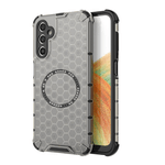 Laptop, Telefoane si Tablete - Telefoane mobile si accesorii - Accesorii Telefoane - Huse telefoane - Husa compatibil cu Samsung Galaxy A05s cu protectie spate si margini anti-soc; Fumuriu – Model Fagure - Infinity.ro