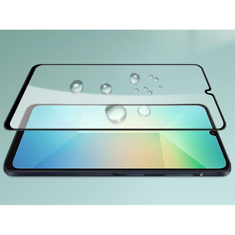 Laptop, Telefoane si Tablete - Telefoane mobile si accesorii - Accesorii Telefoane - Folii protectie telefoane - Folie sticla compatibila cu Samsung Galaxy A17 - Contur negru ALC - Infinity.ro