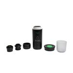 Electronice si Electrocasnice - Electrocasnice bucatarie - Preparare bauturi - Espressoare - Espresso To Go Lifenaxx LX-060, 72W, 7500 mAh, USB-C, capacitate vas/apa 120ml/60ml, Negru - Infinity.ro