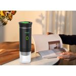 Electronice si Electrocasnice - Electrocasnice bucatarie - Preparare bauturi - Espressoare - Espresso To Go Lifenaxx LX-060, 72W, 7500 mAh, USB-C, capacitate vas/apa 120ml/60ml, Negru - Infinity.ro