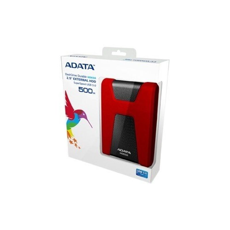 PC, gaming si accesorii - Periferice PC - Hard Disk-uri externe - Hard disk extern, 2TB, USB3.1, Rosu - Infinity.ro