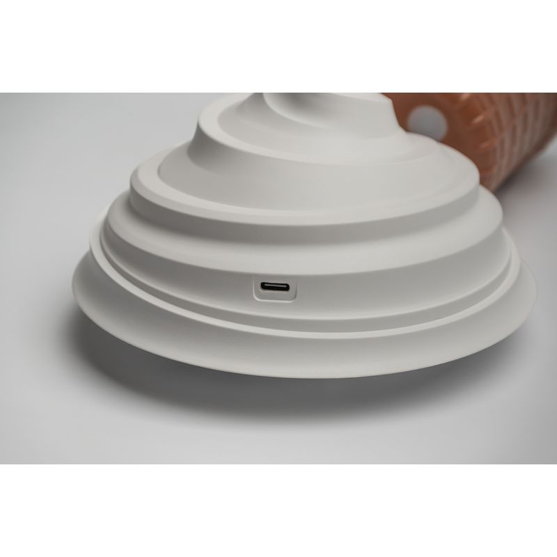 Electronice si Electrocasnice - Electrocasnice bucatarie - Aparate de gatit & desert - Aparate de preparat desert - Mini aparat de facut inghetata Lifenaxx LX-059, 330ml, USB-C, 8W, Alb/Maro - Infinity.ro