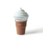 Electronice si Electrocasnice - Electrocasnice bucatarie - Aparate de gatit & desert - Aparate de preparat desert - Mini aparat de facut inghetata Lifenaxx LX-059, 330ml, USB-C, 8W, Alb/Maro - Infinity.ro