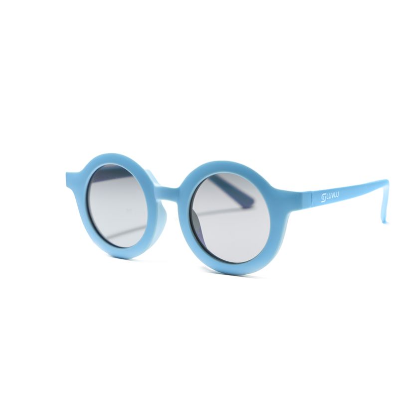 Fashion, accesorii si bijuterii - Copii - Accesorii copii - Ochelari de soare copii - Ochelari de Soare Polarizati Pentru Copii, UV 400, Rame Flexibile, Toc Protectie Inclus, 3-10 Ani, Albastru, LUVLU™ - Infinity.ro