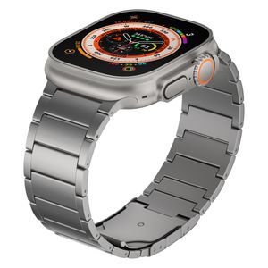 Curea Titan pentru Apple Watch ULTRA si ULTRA 2 (49mm), Titan Grad 2, Protectie DLC, LUVLU™