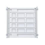 Casa si Gradina - Mobilier - Organizare si depozitare - Recipiente depozitare - Organizator extensibil Delinia – Etajera metalica 2 niveluri, 25.5–42 cm, ideala pentru bucatarie si baie - Infinity.ro