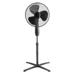 Casa si Gradina - Sanitare - Suporturi si accesorii baie - Sisteme de ventilatie - Ventilator cu picior Equation Altona 4, 45 W, Ø 40 cm, 3 viteze, negru - Infinity.ro