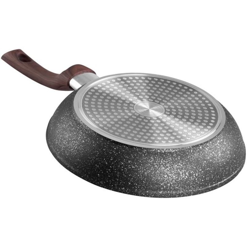 Casa si Gradina - Bucatarie si vesela - Vase pentru gatit - Tigai si seturi - Tigaie rotunda premium antiaderenta BLM-26, triplustrat, compatibila cu toate sursele de caldura, diametru 26 cm - Infinity.ro