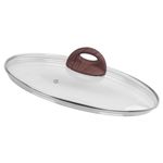 Casa si Gradina - Bucatarie si vesela - Organizare si depozitare bucatarie - Borcane si capace - Capac sticla termorezistent, diametru 28 cm, BML-28, cu maner prindere - Infinity.ro