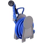 Casa si Gradina - Gradinarit si plante - Instalatii si accesorii pentru irigatii - Furtunuri de gradina si accesorii - Furtun de stropit 1/2 cu derulator si pistol stropit, lungime 10m - Infinity.ro