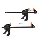 Casa si Gradina - Constructii - Scule electrice si accesorii - Menghine si cleme fixare - Menghina rapida, clema fixare cu bara metalica 200x63 mm - Infinity.ro