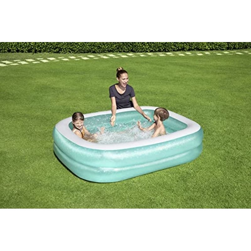 Casa si Gradina - Gradina si terasa - Piscine si accesorii - Piscine copii - Piscina Bestwayﾮ EasySet gonflabila pentru copii, dreptunghiulara, 200x146x48 cm - Infinity.ro