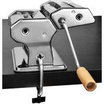 Casa si Gradina - Bucatarie si vesela - Ustensile bucatarie - Feliatoare si taietoare manuale - Masina de facut paste si taitei 3 in 1, grosime reglabila de lucru 2-6 mm, cu sitem prindere de masa - Infinity.ro