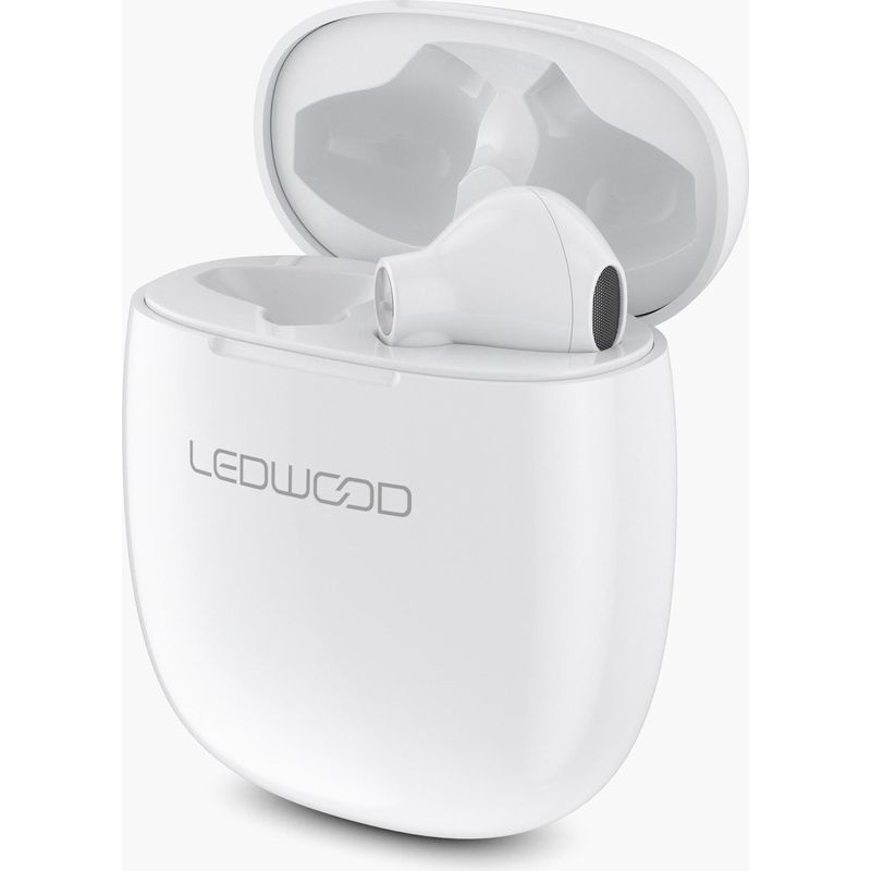 TV, Audio-Video si Foto - Portabile audio - Casti audio - Casti audio in-ear LEDWOOD T16 TWS, True Wireless, Bluetooth, Alb - Infinity.ro