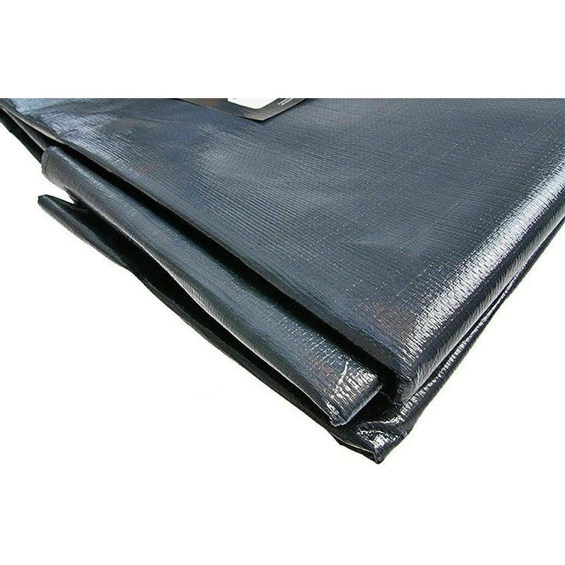 Casa si Gradina - Gradina si terasa - Umbrele si pavilioane - Pavilioane - Prelata impermeabila, 2x2m, densitate 200g/mﾲ, inele de prindere, gri inchis - Infinity.ro