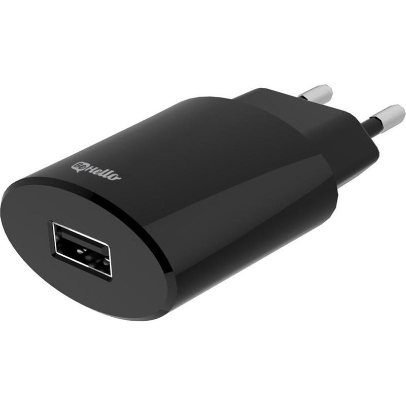 Laptop, Telefoane si Tablete - Telefoane mobile si accesorii - Accesorii Telefoane - Cabluri si adaptoare telefoane - Incarcator de perete BeHello 2.1A, 1 porturi usb, inclus cablu tip USB USB-C, 1 metru, Black - Infinity.ro