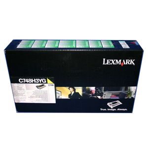 Cartus Lexmark C748H3YG Galben