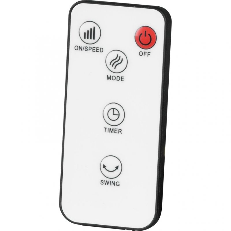 Electronice si Electrocasnice - Climatizare si sisteme de incalzire - Aparate racire aer - Ventilatoare - Ventilator cu picior si telecomanda, diametru 40 cm, putere 45 W, max 1.25 m, oscilatie 100ﾰ, cablu alimentare 1.7 m - Infinity.ro