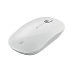 PC, gaming si accesorii - Periferice PC - Mouse - Mouse wireless, Carcasa si rotita din metal, Iluminare LED, Alb - Infinity.ro