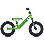 Sport si Outdoor - Ciclism - Biciclete pentru copii - Bicicleta Rebel Kidz Steel Air fara pedale, pentru copii din otel, roti 12.5 inch, Verde - Infinity.ro