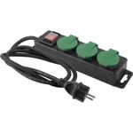 Casa si Gradina - Electrice - Accesorii electrice - Prelungitoare, triple, fise - Prelungitor de exterior cu intrerupator si 3 prize, lungime 5 m, max 3680 W/16 A - Infinity.ro